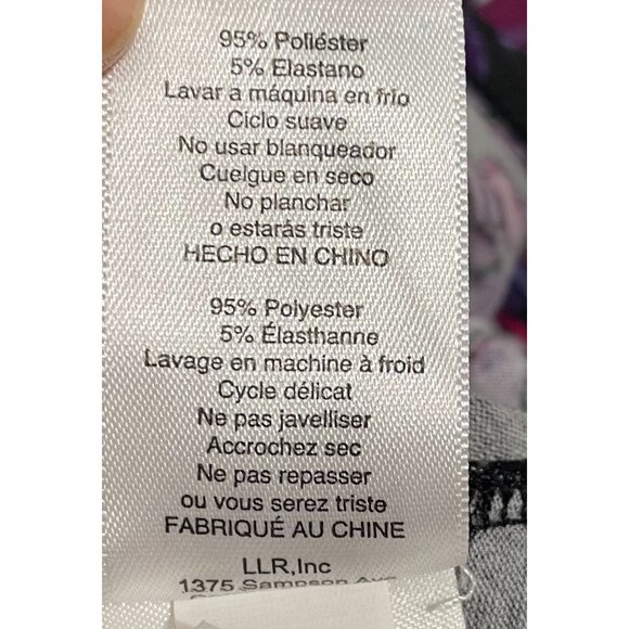 LuLaRoe Womens 2XL Long Sleeve Paisley Swing Dress 95% Polyester &Spandex Blend - Picture 11 of 14